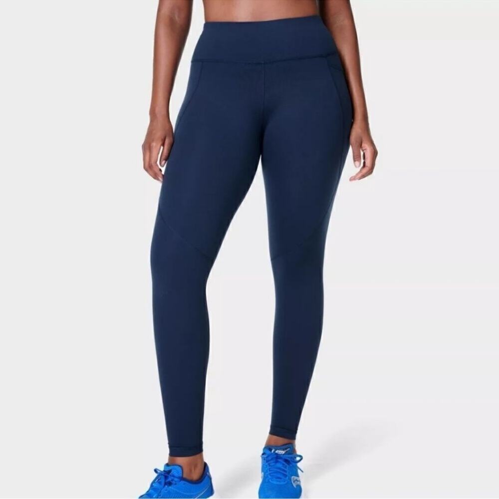 Sweaty Betty Deep Navy High-Waist Leggings